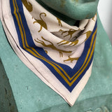 Petit foulard FAUVE Tabac