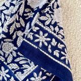 Petit foulard ANTIOCHE Bleu