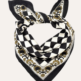 Petit foulard CHECKS Nuit