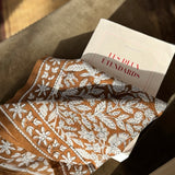 Petit foulard ANTIOCHE Havane