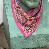 Petit foulard Ravenne Rose