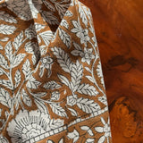 Petit foulard ANTIOCHE Havane