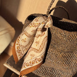 Petit foulard ANTOINETTE Beige