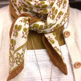 Foulard blockprint Ninive Moutarde - byzantine APW - 4.jpg