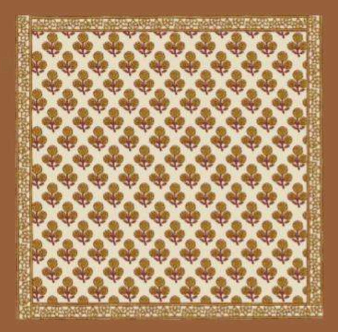 Foulard blockprint Ninive Moutarde - byzantine APW - 5.jpg