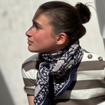 Foulard bleu Antioche de byzantine