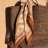Petit foulard ANTOINETTE Beige