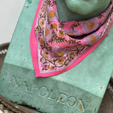 Petit foulard Ravenne Rose