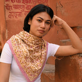 Grand foulard CALYPSO Lilas