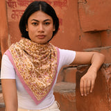 Grand foulard CALYPSO Lilas