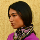 Petit foulard N°112 Nuit