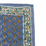 Petit foulard SÉLÉNÉ Bleu horizon