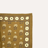 Petit foulard ANASTASE Bistre