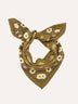 Petit foulard ANASTASE Bistre
