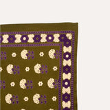 Petit foulard ANASTASE Olive