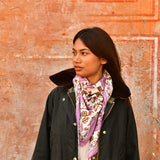 Grand foulard ANI Lilas