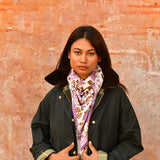 Grand foulard ANI Lilas