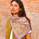 Grand foulard CONSTANTINE Lilas