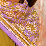 Grand foulard CONSTANTINE Lilas