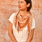 Grand foulard NIKA Beige