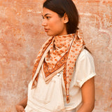 Grand foulard NIKA Beige