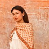 Grand foulard NIKA Beige