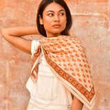 Grand foulard NIKA Beige