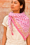 Grand foulard NIKA Rose