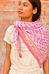 Grand foulard NIKA Rose