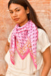 Grand foulard NIKA Rose