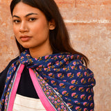 Grand foulard SÉLÉNÉ Nuit