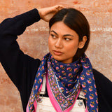 Grand foulard SÉLÉNÉ Nuit
