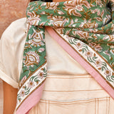 Grand foulard TOTILA Vert