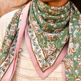 Grand foulard TOTILA Vert