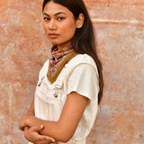 Petit foulard N°115 Caramel