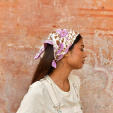 Petit foulard ANI Lilas