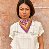 Petit foulard CARTHAGE Violet
