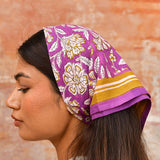 Petit foulard CARTHAGE Violet