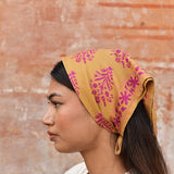 Petit foulard GALATIE Caramel