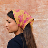 Petit foulard GALATIE Caramel