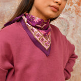 Petit foulard THÉODORA Betterave