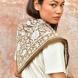 Grand foulard ANTIOCHE Kaki