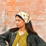 Petit foulard FAUVE Noisette