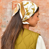Petit foulard FAUVE Noisette