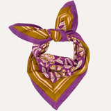 Petit foulard CARTHAGE Violet