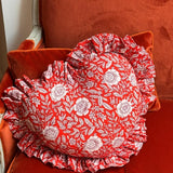 Coussin Cœur ANTIOCHE Tomato