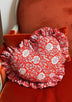 Coussin Cœur ANTIOCHE Tomato