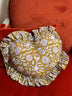 Coussin Cœur CARTHAGE Kaki