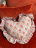 Coussin Cœur ÉPHÈSE Rose