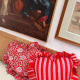 Coussin Cœur ANTIOCHE Tomato